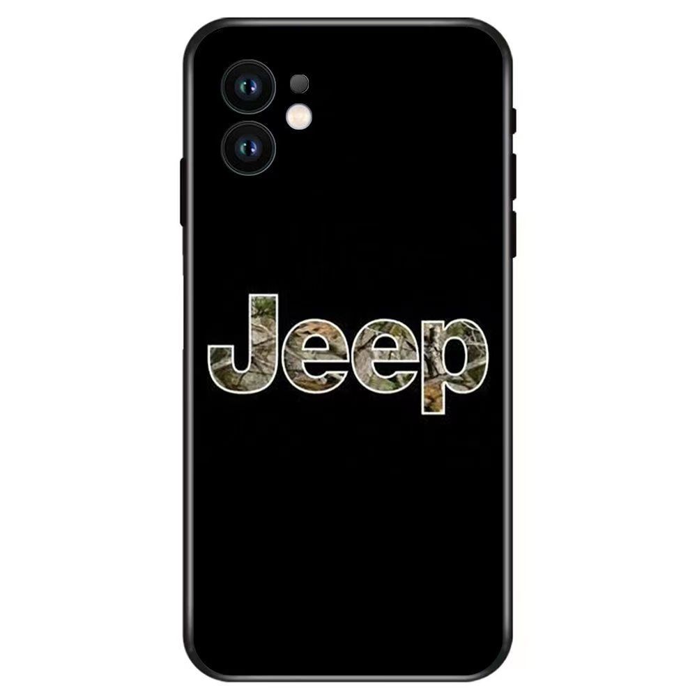 Soft TPU Phone Case For jEEP For iPhone 16 15 14 13 12 Pro Official Apple Cover for iPhone 16 Plus 12 13 14 15 16 17 Pro Max AMR1
