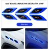 For S6 Car Reflective Badge Auto Side Body Fender Safety Warning Sticker GRsport Hilux Aygo Yaris Corolla Rav4 CHR Auris JH6