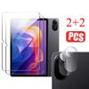 2 шт. Закаленное стекло Защитная пленка для экрана и объектива для Redmi Pad 2 11 дюймов Защитная пленка для экрана и Защитные пленки для камеры для Redmi Pad2
