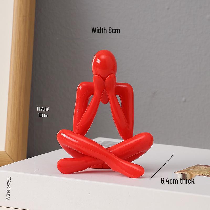 Minimalist Abstract Art Ornament for Office and Home Décor