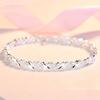 Silver Fashion Multiple Styles Bracelet Chain For Women Fashion Wedding Party Beautiful Jewelry Gift