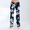 Женские модные свободные повседневные брюки с принтом банта