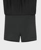 Юбка SERGIO TACCHINI W с цветной полосой, плиссированная, летящая (черный)