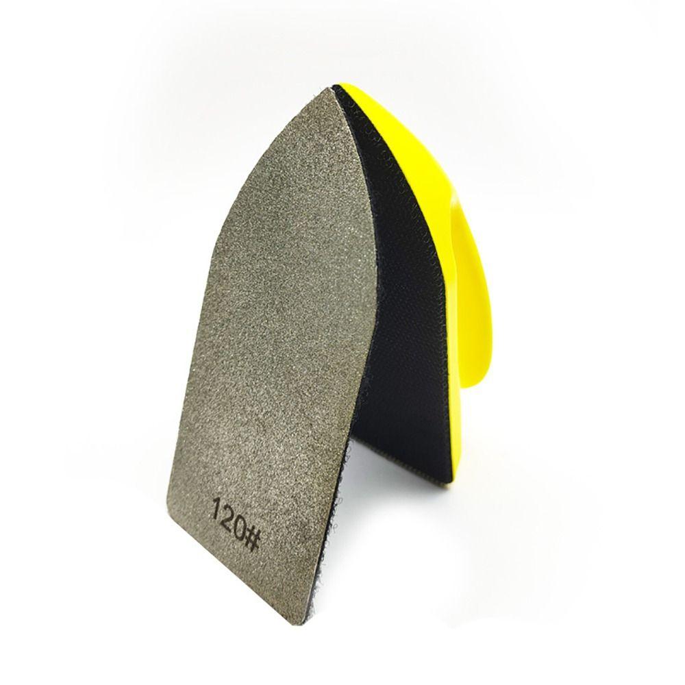 Tile Glass Hook & Loop Polishing Toos Trimming Buffing Hand Sanding Block Diamond grinding Pad