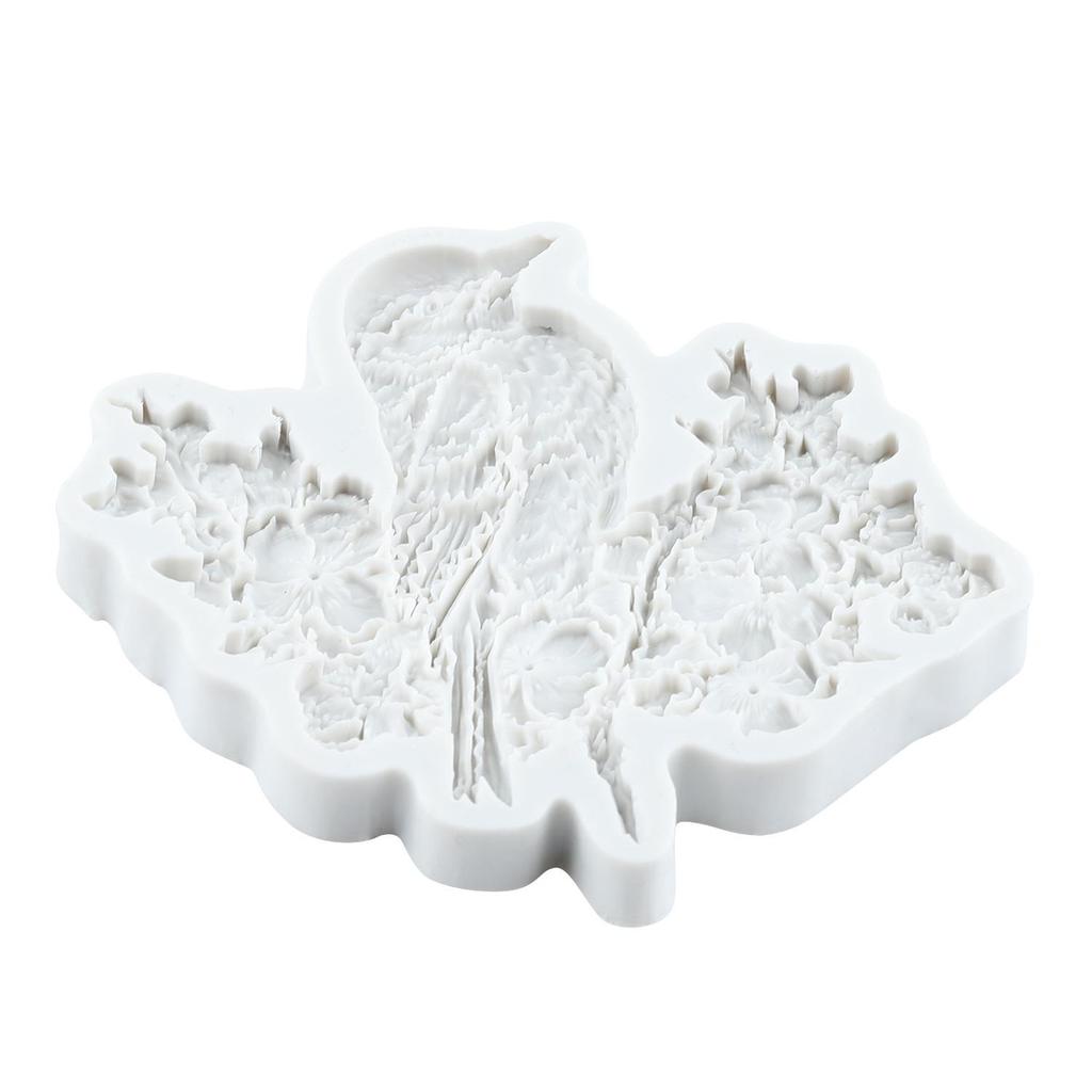 Силиконовая форма для птиц Формы для мастики в виде птиц Инструменты для украшения торта Тематический торт Десерт Украшенный Шоколадная форма для конфет