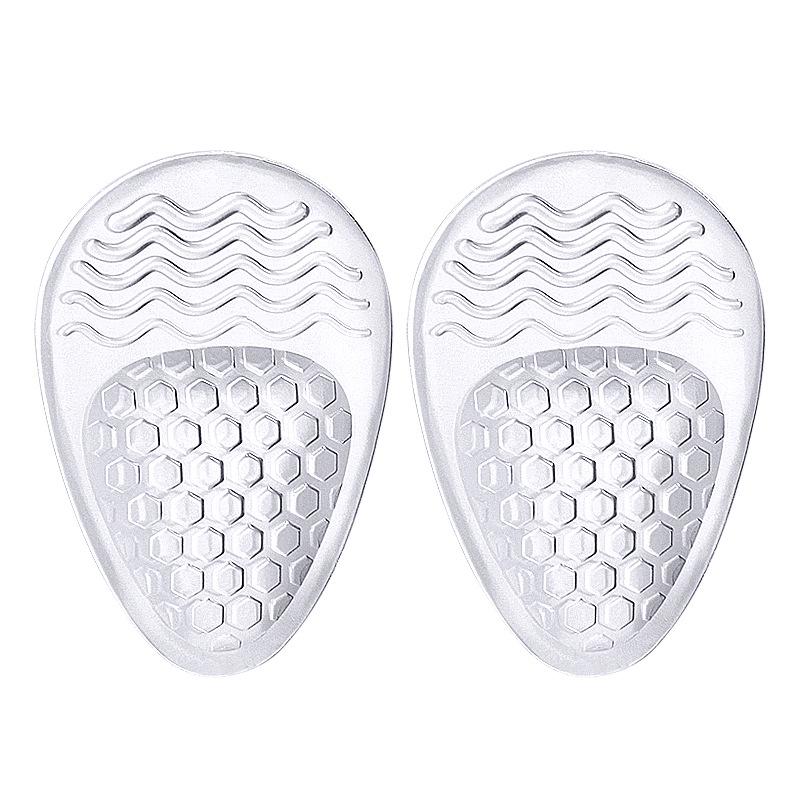 Мягкие гелевые подушечки для передней части стопы: Сотовые, амортизирующие, противоскользящие стельки для высоких каблуков