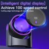 100 Speed Desktop Fan Smart Circulator USB Charging 3 Mode Timing 180°Adjustable Electric Fans Portable Ultra Quiet Wall Hanging