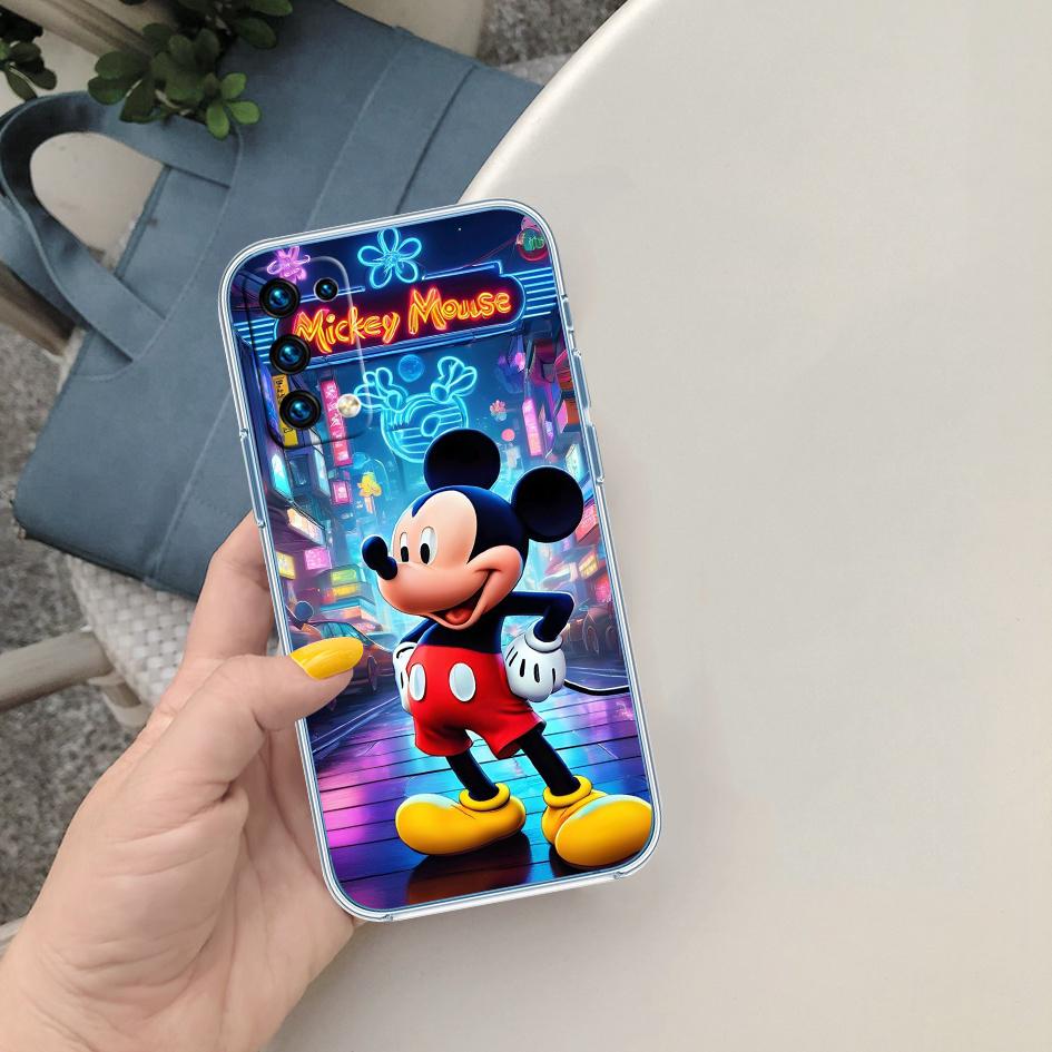 CJ77 Mickey Minnie Mouse Case for Motorola Moto G10 G20 G30 G31 G32 G34 G35 G41 G42 G50 G51 G52 G55 G60 G60S G62 G71 G72 G75