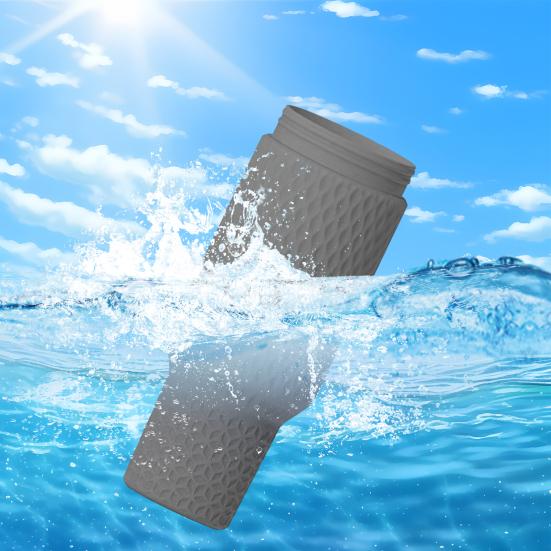 Силиконовая подкладка для чашек на 40 унций, термочашки, многоразовая теплоизоляция, прочная пищевая посуда, аксессуар для вечеринок на открытом воздухе