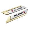 FVEX7 Car Fender Side Badge Sticker for Toyota Sport Logo Yaris Corolla 4Runner Avalon CHR Auto Body Emblem Exterior Accessories