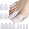 Toe Bunion Spacer Toe Protector Corns Calluses Blister Toe Separators Covers Tube With Holes
