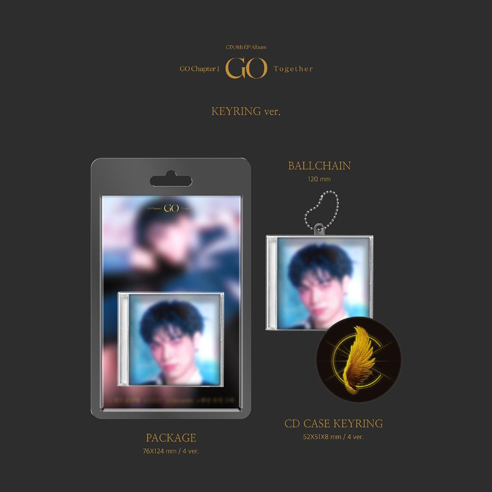 Предзаказ CIX 8-го EP-альбома GO Chapter 1 : GO Вместе Брелок вер.