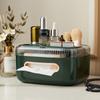 Light Luxury Tissue Paper Box Dustproof Cosmetic Organizer Box  Dining Room