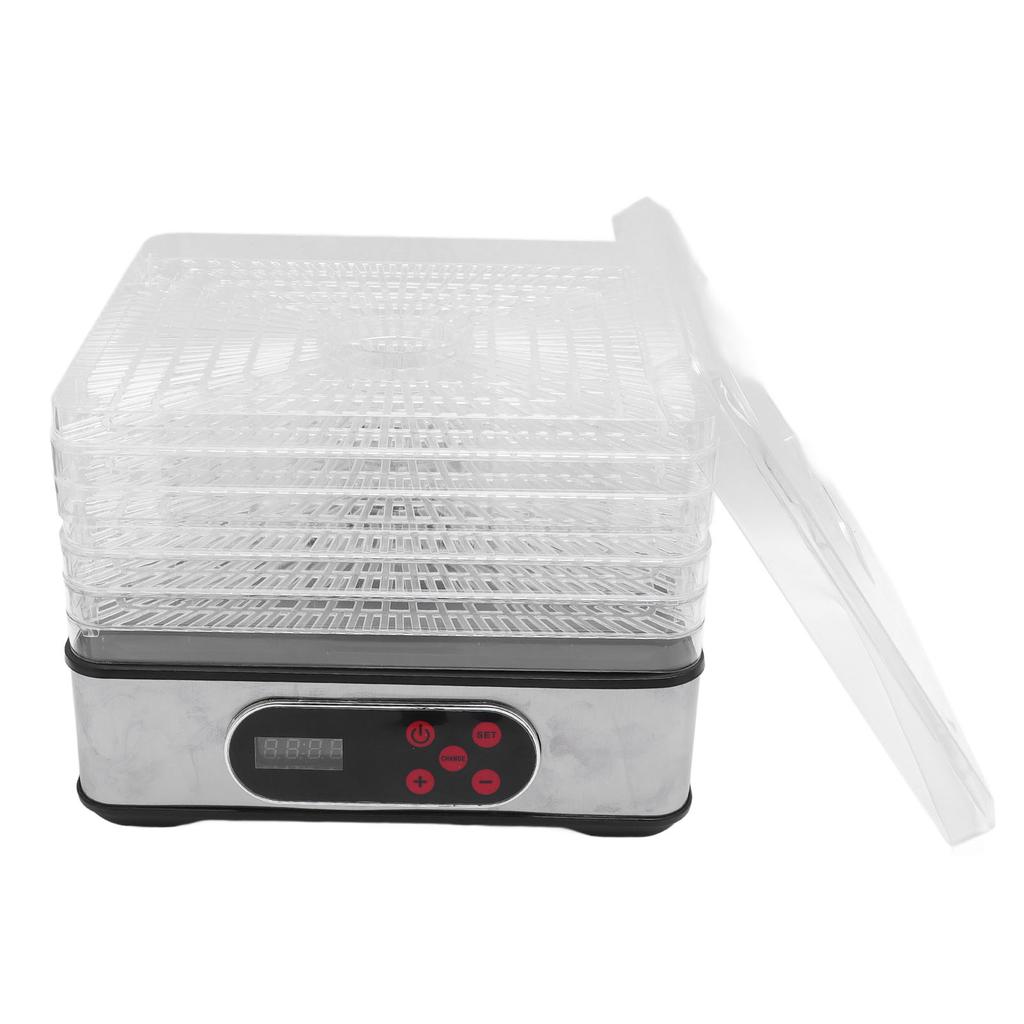 Food Dehydrator with Temperature Control and Timer Electric Drying Machine for Meat Herbs Beef Fruits Vegetables EU