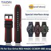 Силиконовый ремешок для часов Citizen ECO-DRIVE CC3039 CC3039-08E CC3079-11E CC3035-50E Водонепроницаемый ремешок для часов Модифицированный выпуклый 24*14 мм