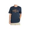 Timberland Удобная простая дышащая футболка с коротким рукавом для мужчин, темно-сапфирово-синяя A2Q2X433