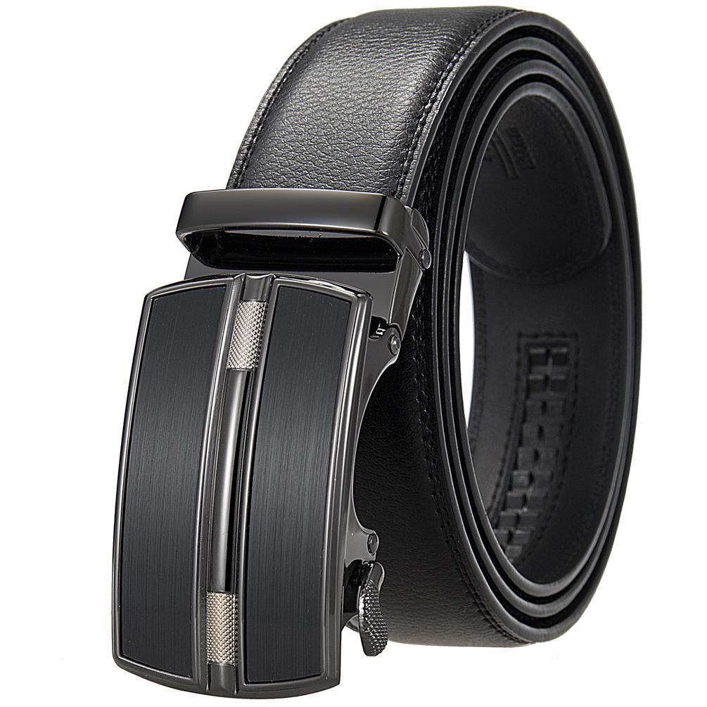 5шт. Ремень с автоматической пряжкой, воловья кожа, ремень, мужской Ly36-0257-1