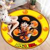 Ковер Круглый Гоку Dragon Ball Z для Украшения Гостиной Какарот Анимационный Ковер Фланелевый Домашний Напольный Коврик Ковер для Спальни
