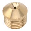 5PCS Fine Mist Misting Nozzles Gold Garden Cooling System Nozzles Fog Nozzles  Dust Reduction Use