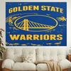 1pc Golden State Warriors logo Tapestry, Living Room, Bedroom, Office, Party Decor, Ideal Festive Gift
