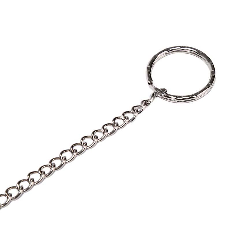 Кошелек 38 см, кольцо на ремне, зажим на цепочке, брюки в стиле панк, хипстерский джинсовый брелок для ключей