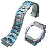 Мужской металлический ремешок для часов с корпусом, Совместим с часами Casio и G-SHOCK DW-5600, GW-B5600, GB-5600, GWX-5600, GW/DW-5000, DW-5025, 5030, и