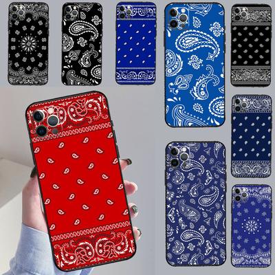 Royal Bandana Paisley Phone Case For IPhone 18 14 16 15 11 12 13 17 Pro Max 13 Mini 15 16 Plus 16e 17 Air Cover Funda