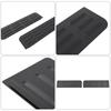 For Jeep Wrangler JL 2018 Up Car Rear Window Vent Louver Sun Shield Panel Cover Decoration Aluminum Alloy