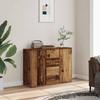 VidaXL Buffet vieux bois 88x30x64 cm bois d'ingénierie, meuble de rangement, meuble de rangement de cuisine, meuble de 855892