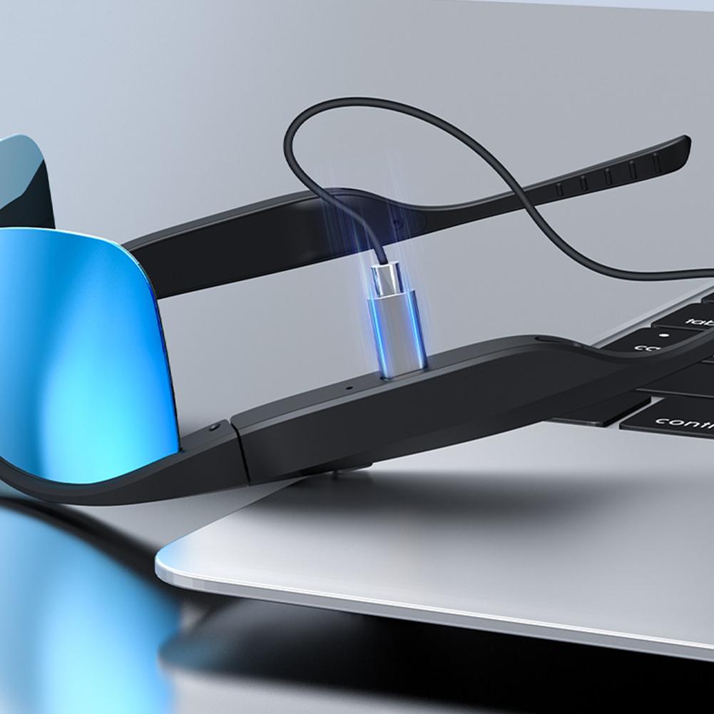5.4 Умные Bluetooth-очки с функцией звонков/музыки Водонепроницаемые спортивные наушники с длительным временем работы Быстрая зарядка Type-C