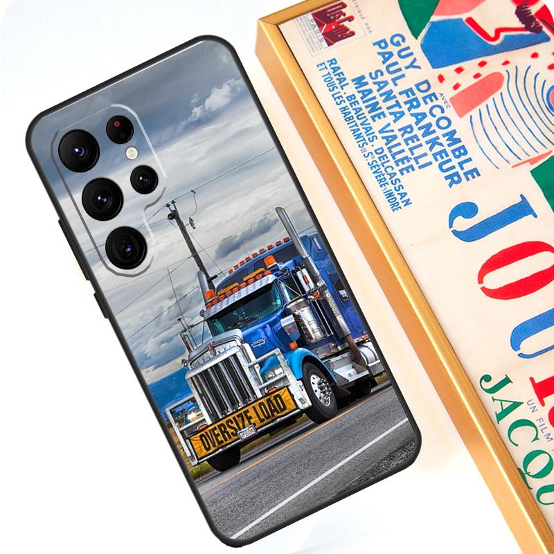 Truck Car Case For Samsung Galaxy S24 S23 S22 S21 Ultra Note 20 S20 FE S8 S9 S10 Note 10 Plus Cover