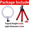 LED Selfie Ring Light Photography Video Light 33cm RingLight with Phone Stand Tripod Fill Light Dimmable Lamp Trepied Streaming