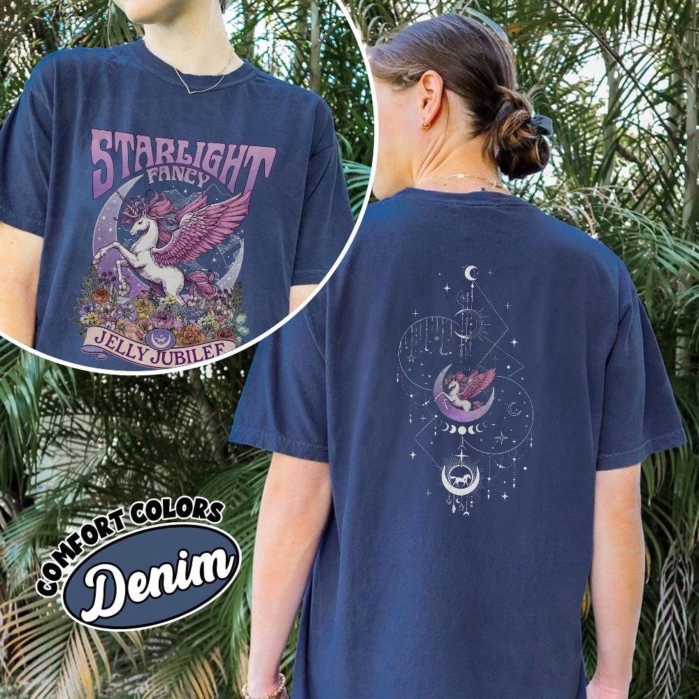 Рубашка Jelly Jubilee Crescent City Фанатская рубашка Comfort Colors Звездный свет Фантастическая рубашка Мерч по книгам Брайса Квинлана SJM Вдохновляющий подарок