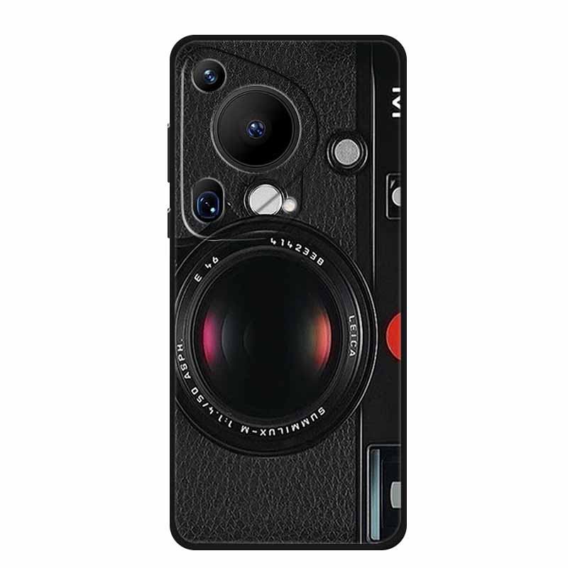 For Huawei Pura 70 Ultra Case 70Ultra Black Silicone Soft Back Cover Case For Huawei Pura 70 Ultra Phone Case Cover Pura70 Ultra