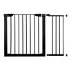 Защитный барьер для детей для лестниц, дверей - SPRINGOS - 75-110 см - Металл - Черный - Давление