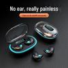 X55/X57 Bluetooth Bone Conduction Sleep Earphones with Noise-Canceling & Digital Display