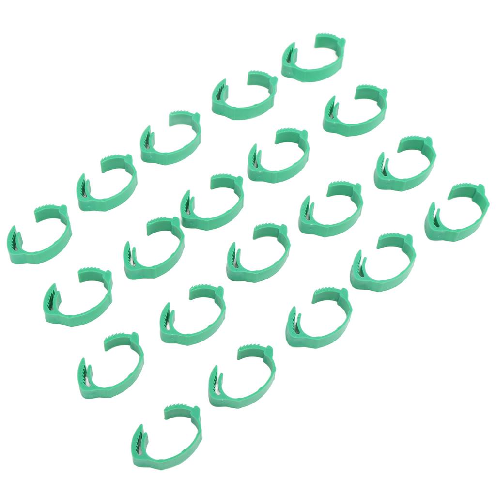 100 шт. Идентификационные ножные браслеты для кур, регулируемые, сделай сам, клипсы, браслеты для уток, для гусей, голубей, зеленые