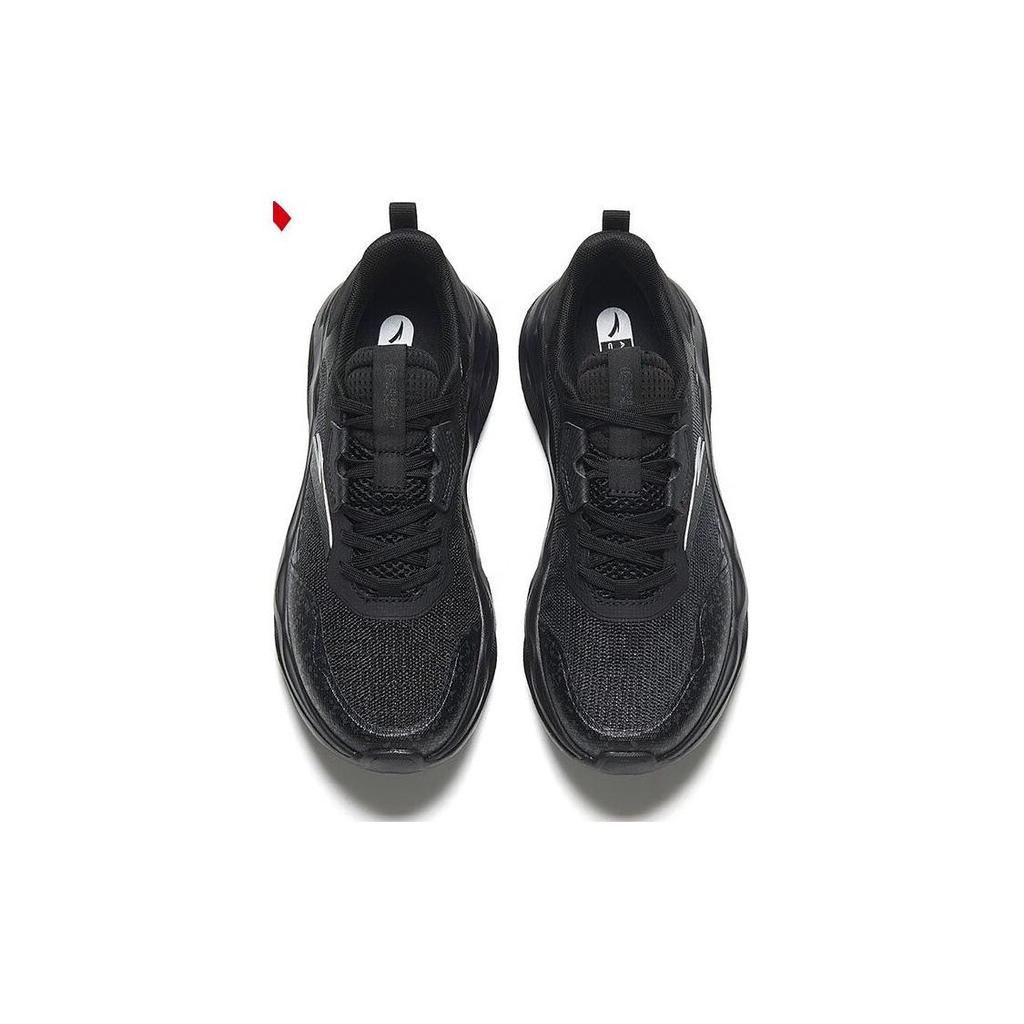 Anta Кроссовки Shining Pro 4 с амортизацией, нескользящие, прочные, с низким верхом, мужские, черные 112337711-4