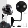 Motorcycle Helmet Rack Wall Mount Helmets Display Holder 180 Degree Rotation Motorcycle Bike Coats Keys Jacket Helmet Hanger