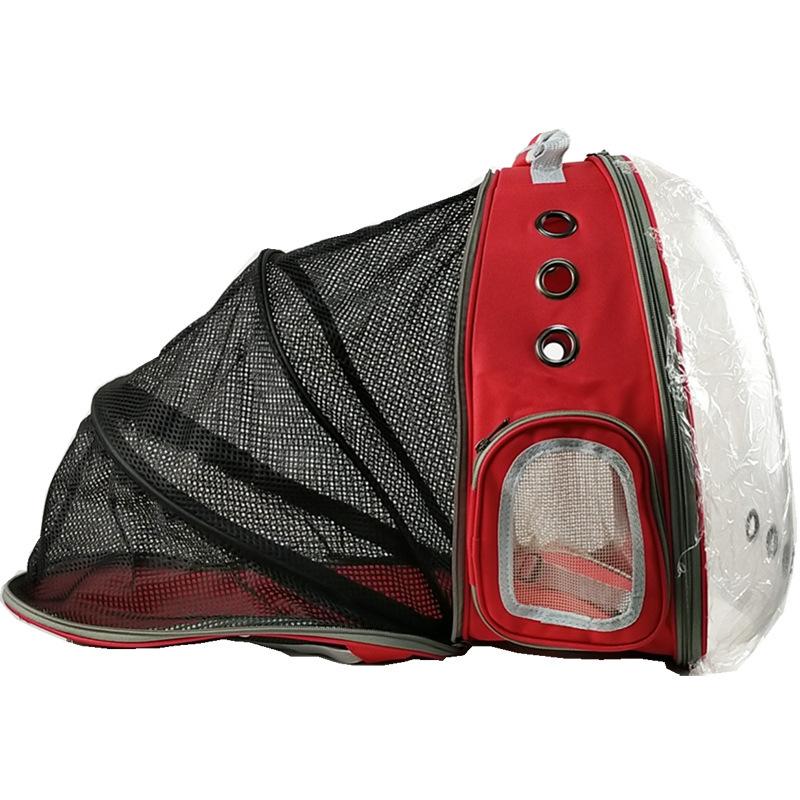 Рюкзак-космическая капсула, сумка для питомца, дышащий, прозрачный, рюкзак для собаки и кошки, портативная сумка для кошки