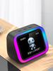 Портативная BT-колонка Голосовой помощник Домашняя колонка с RGB-подсветкой для спальни, гостиной