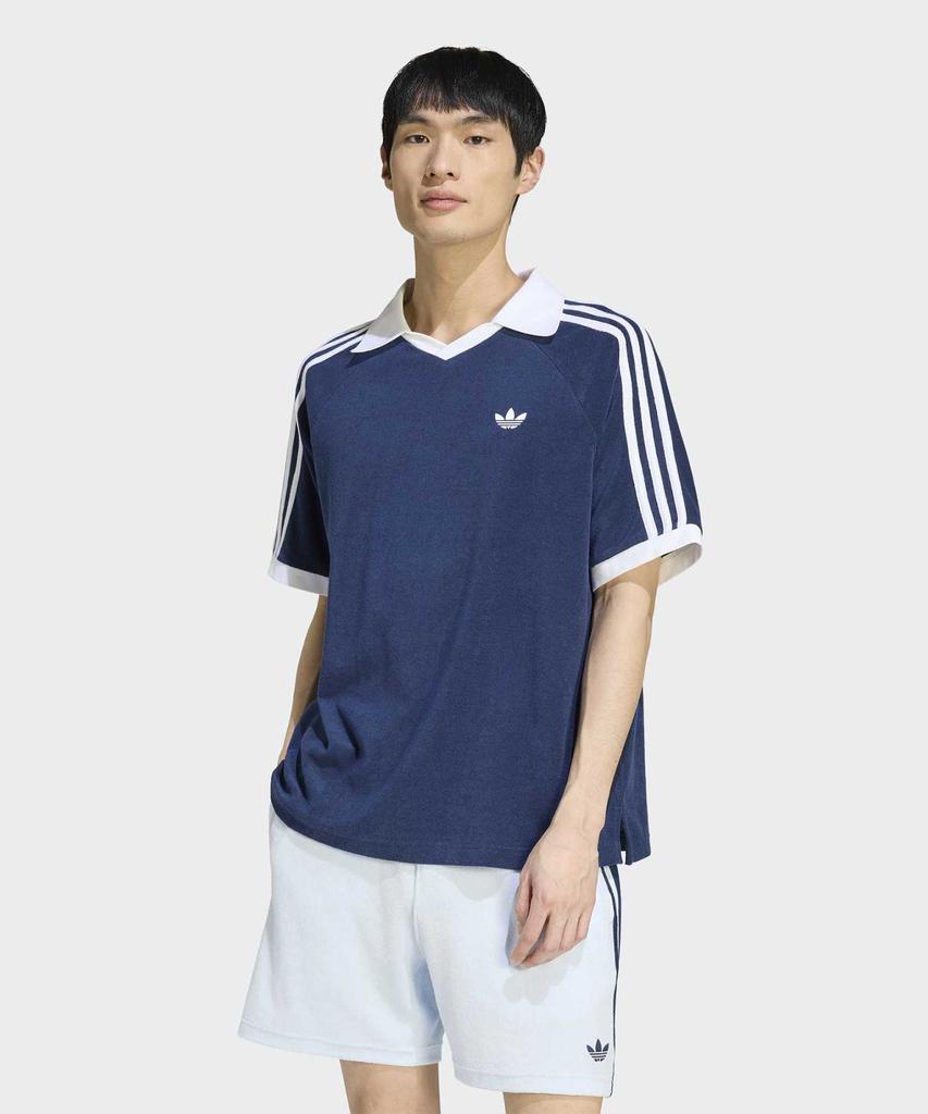 adidas Футболка Cali из махровой ткани - Темно-синий / Kw7401