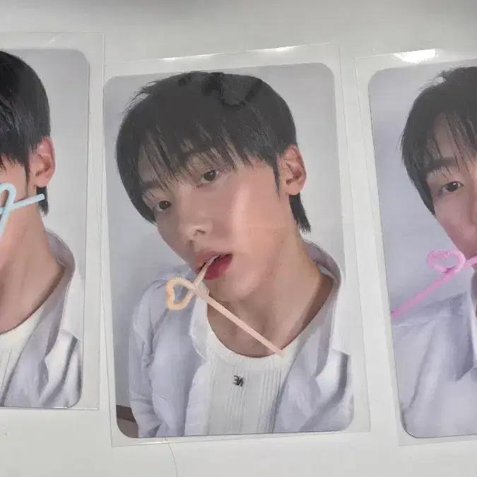 ASTRO's Yoon Sanha POB Nettles Mew heart straw