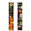 Halloween Couplet Hanging Banners Outdoor Flag Sign for Haunted House Front Door