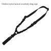 1PC American Single-point Tactical Strap, Real CS Tactical Gun Rope, Military Fan Outdoor Diagonal Safety Rope