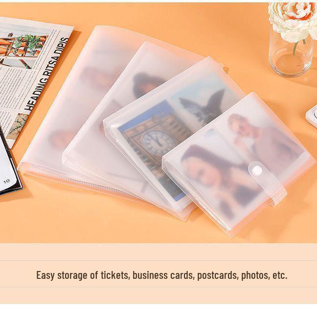 3-Inch Polaroid Photo Album: Compact Storage for Postcards, Movie Tickets, and Cards