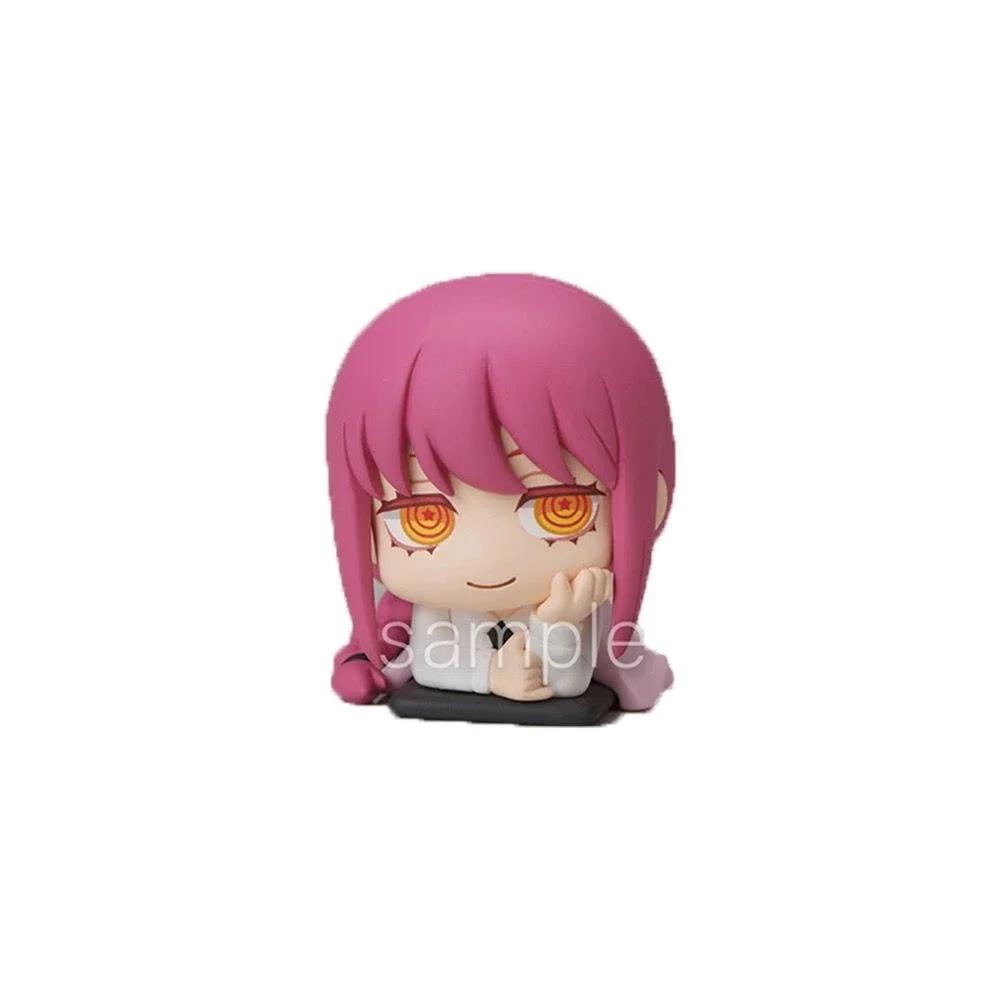 Человек-бензопила Фигурка Пауэр Аниме Милая Аки Дэнджи Статуэтка Макима Спящая Декорация Экшн-фигурка Скульптура Аксессуары для стола Подарок