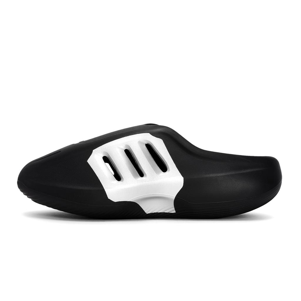 adidas Оригинальные AdiFOM IIInfinity Мулы Тихие Устойчивые к истиранию Закрытый носок Тапочки Унисекс Черный Серебристый IG6969(Team80-S-BOX)