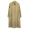 Burberrys 90s Stainless Collar Coat Beige Liner Included Old Women Used
