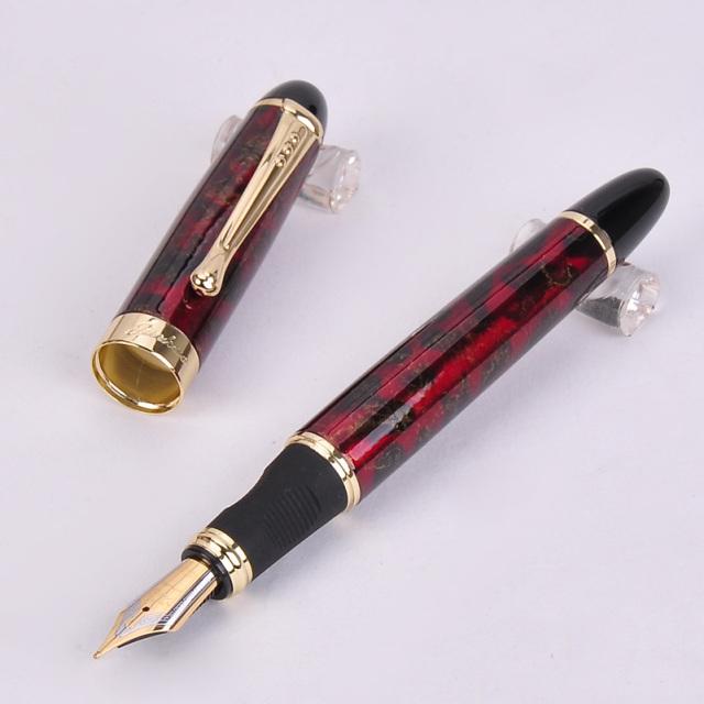 Новое поступление Jinhao X450, роскошная синяя перьевая ручка, высококачественные металлические чернильные ручки для офисных принадлежностей, школьные принадлежности